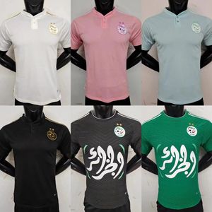 Version du joueur 2023 2024 Algérie Polo spécial Maillots de football à domicile 3ème MAHREZ Argelia 23 24 ATAL FEGHOULI BRAHIMI SLIMANI BOUNEDJAH BELAILI maillot de foot