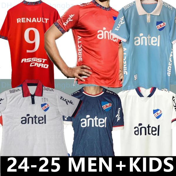 24 25 Luis Suarez Club Nacional Soccer Jerseys Uruguay Uniforms Asuncion National 2024 2025 Brahian Ayala Danilo Santacruz Carlos Arrua Shirts Champions Special