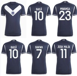 23 24 Maillot GirONdiNs BoRDeaUx Soccer Jerseys home 2023 2024 Home Away Fan BAKWA BADJI JOSH MAJA MWANGA Football Shirts