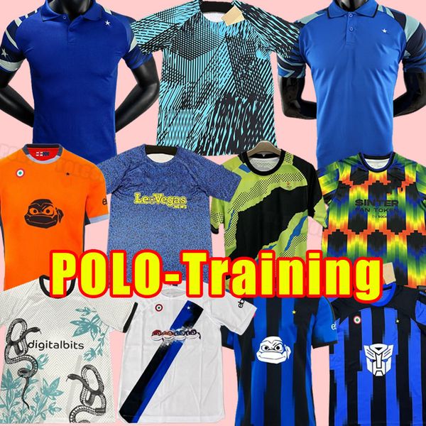 Inter Lukaku Soccer Jerseys 23 24 Barella Vidal Lautaro Eriksen Alexis Dzeko Correa Uniforms Football Shirts 2023 2024 Milan Men Polo Training Ninja