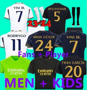 23 24 Maillots de football BELLINGHAM Coupe du monde du club spécial 2023 2024 Maillot de football CAMAVINGA MODRIC camiseta hommes enfants Real Madrid VINI JR TCHOUAMENI fans joueur