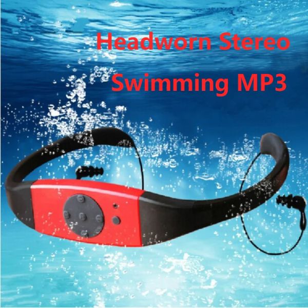 Joueur étanche IPX8 Sport MP3 Player 4 Go / 8 Go Swimming Surfingless Music Usb Drive portable Montage TouchTone MP4 Player MP4