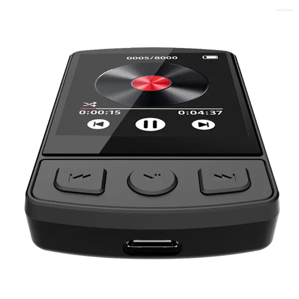 Player Musique portable Hifi Sound Bluetooth compatible 5.2 Ultralight mp3 MP3 1,8 pouce avec radio FM