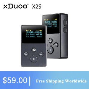 Lecteur Xduoo X2S lecteur de musique HIFI en métal Portable sans perte amplificateur de casque prise en charge du Format DSD APE FLAC WAV avec puissance de sortie de 250 mW