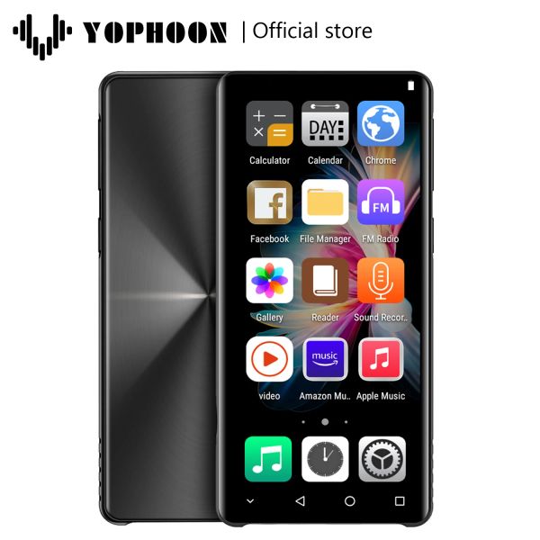 Reproductor Yophoon 2023 nuevo reproductor MP4 WiFi Android 8,1 reproductor MP3 Bluetooth música Walkman reproductor Spotify/Pandora/Tidal/Deezer