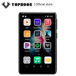 Lecteur Yophoon nouveau lecteur MP3 WiFi 4.0 "lecteur MP4 Bluetooth Android 8.1 avec Spotify Pandora Android lecteur de musique en Streaming son HiFi