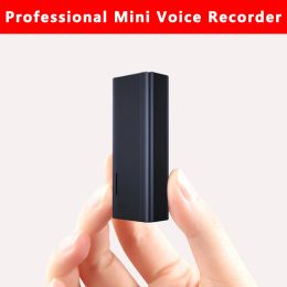 Reproductores 100 horas Registrador de voz digital Portable Mini Dictafono Voz de voz activada DSP Reducción de ruido Reproductor de MP3
