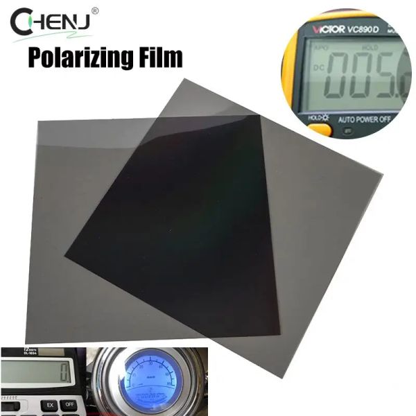 Players 1PCS Film polarisant Polarize Polarizer Universal Film Watch Multimètre Calculator LCD Film de réparation Affichage 18CMX18CM