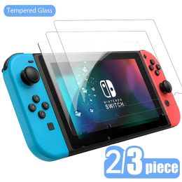 Players Verre de protection 2 / 3PCS pour Nintend Switch Temperred Glass Screen Protector pour Nintendos Switch Oled Lite NS Accessoires Film
