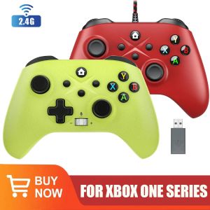 Players 2.4G Contrôleur de jeu de jeu sans fil pour Xbox One Série Consoles de jeux vidéo 3D Rocker Joystick Game Gandage Accessoires