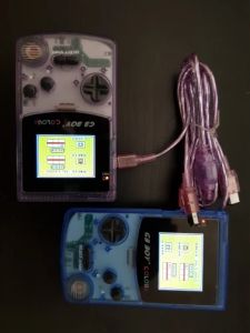 Spelers 2022 NIEUWE GB Boy Klassieke kleur Kleur Handheld gameconsole 2,7-inch scherm Draagbare kindergamespeler met achtergrondverlichting 66 ingebouwde games