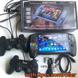 Joueurs 2023 Nouvelle arrivée XY08 Console de jeu vidéo rétro portable portable construit en un jeu d'écran de 16 Go de 7 pouces Support Double Players