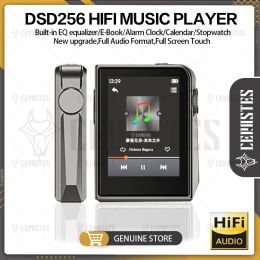 Joueurs 2023New DSD256 Mini Hifi Mp3 Music Player Metal 24bit / 192KHz DSP DAC DAC sans défaite Hard Decording HD OTG APE FLAC FORMAT FORMATS lecteur