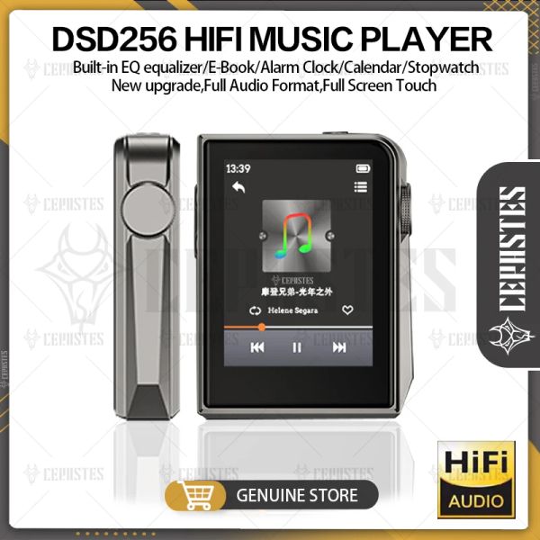 Jugadores 2023NEW DSD256 Mini Hifi MP3 Music Player Metal de 24 bits/192kHz DSP DAC sin pérdida Decording HD OTG APE FLAC FORMATS Full Formats Player