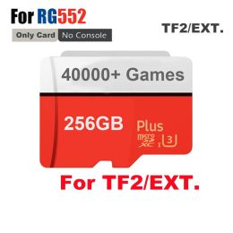Joueurs 256G 40000 GAME ANBERNIC NOUVEAU RG552 Retro Handheld Game Console Player TF Carte Linux System RG552 Card de jeu