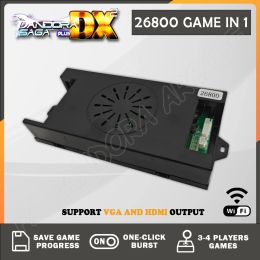 Spelers 26800 In 1 nieuwste Pandora Saga DX DX2 Arcade Box Game Console PCB -bord 40p 5p 5p Joystick Moederbord Ondersteuning VGA HDMI -uitvoer
