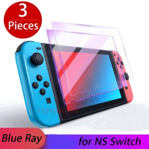 Spelers 3/2/1 PCS Bescherming van blueanti gehard glas voor Nintend Switch -schermbeveiliging Film voor Nintendos Switch NS OLED Switch Lite