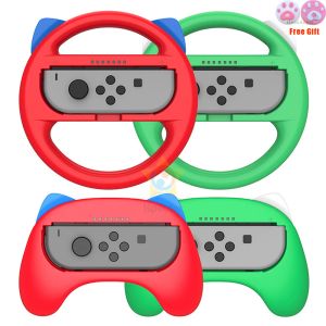 Players 4 en 1 Nintendoswitch Accessoires Racing Wheel pour Nintend Switch Joycon Handle Grips pour Nintendo Switch NS Gamepad