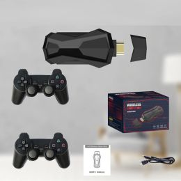 Players 4K HD Video Game Console 2.4G Double Wireless Controller pour MAME / FC / GB / GBA / GBC / MD Retro TV Dendy Game Console 6000 Jeux Stick
