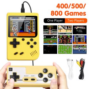 Jugadores 800 Juegos MINI Consola de video retro portátil Juego de mano Reproductores avanzados Niño 8 bits Gameboy incorporado Pantalla LCD a color de 3 pulgadas