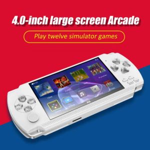 Spelers 8g 4.0 inch handheld Video Game Console Dual Joystick Mini Portable Game Console Builtin 1500 Classic Great Games Support TV PC