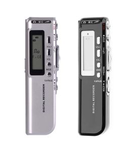 Players 8 Go Digital Voice Recorder dictaphone pour enregistrer un enregistreur vocal de rencontre avec une interview avec un lecteur MP3 de haute qualité