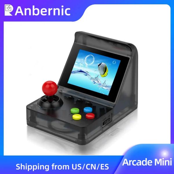 Jugadores ARCADE MINI El mejor mini arcade popular de 32 bits, mini consola retro, consola de juegos clásica portátil, reproductor portátil, 520 juegos