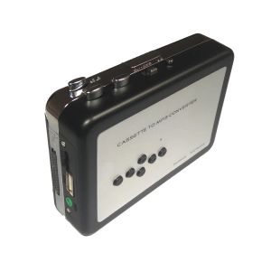 Reproductores Convertidor de reproductor de mp3 y cinta de casete de audio, captura de walkman de música analógica a disco flash USB, unidad U directamente sin necesidad de PC.128Kbps