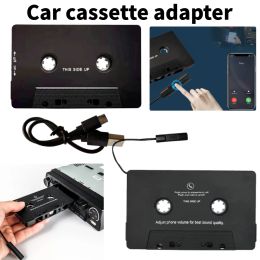 Reproductores Cinta de auto de convertidor Bluetooth Auto MP3/SBC/Stereo Bluetooth Audio Cassette para adaptador Aux Smartphone Cassette Adaptador