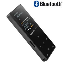 Lecteurs Lecteur MP3 Bluetooth avec haut-parleur écran tactile salut fi fm radio mini USB mp3 sport MP 3 lecteur de musique HiFi portable baladeur en métal