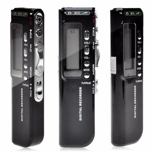 Players Marque Vente N10 8 Go Digital Voice Recorder dictaphone Lecteur mp3 USB Flash prend en charge MP3 WMA ASF et WAV Music Formats