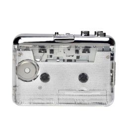 Players Cassette Player magazine portable à MP3 Full Transparent Shell Typec Port Dropship