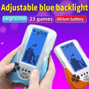 Spelers CZT 4.1 inch verstelbare Bluray grootbeeld baksteen game console 23 game handheld oplaadbare headset klassieke reteo snake game