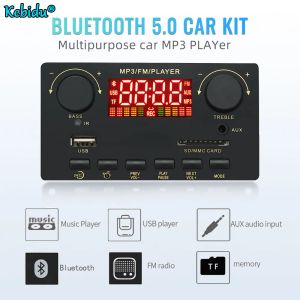 Joueurs DC823V Module d'enregistrement d'appel mains libres Carte de décodeur Bluetooth Lecteur MP3 Radio FM 2x40W Amplificateur Support Fonction de réveil