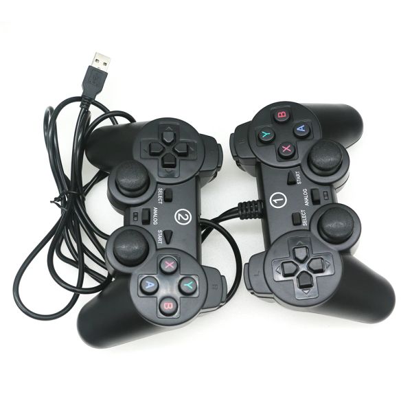 Players Double Player Joypad USB2.0 Wired GamePad pour 3D Pandora Box Video Arcade Game Machine Contrôleur PC Contrôleur