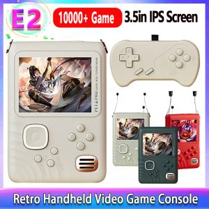 Players E2 Retro Portable Mini Handheld Video Game Console 3.5in IPS Screen 6000mAh Game Player 10000 Games Power Bank Play à la télévision