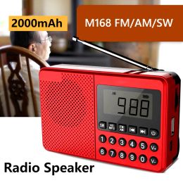 Players FM / AM / SW Elder MP3 Radio Double Antenne Band Full Radio Receiver En haut