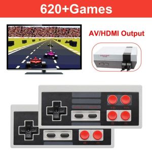 Players Handheld Retro Video Game Console Mini Game Console Breedtin Classic 620 NES Games pour 4K TV HDMICOMPATIBLE / AV Game Player