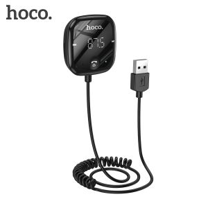 Jugadores Hoco Bluetooth 5.0 CAR MP3 Player FM Transmisor Receptor de TF Tar. Plaza sin pérdida Accesorios Electronics Kit Bluetooth Car Kit