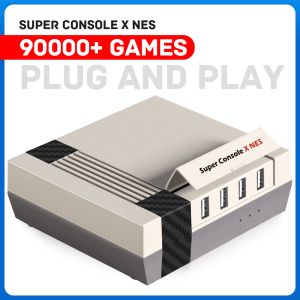 Spelers Kinhank Mini TV/Game Box Video Game Consoles Super Console X NES 50+Emulators met 71000+games voor PSP/PS1/SNES/NES/N64/DC/MAME
