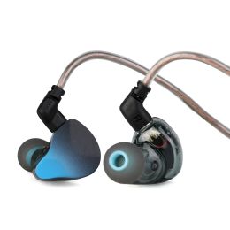 Spelers kiwi oren 10 mm LDP dynamische driver ineermonitor oortelefoon met afneembare kabel hifi audio oortelefoon iem oordopjes