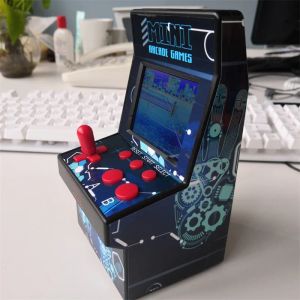 Joueurs Mini Machines rétro de jeu d'arcade pour enfants avec 220 jeux vidéo portables classiques système de jeu portable pour petits jouets pour enfants