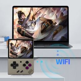 Joueurs Miyoo Mini + plus 3,5 pouces HD Console portable Portable Retro Handheld Game Players with WiFi Support PS1 Simulation Gaming