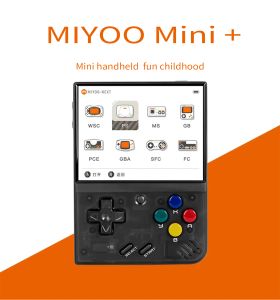 Spelers Miyoo Mini Plus Mini Game Console 3,5 Inch IPS Scherm WiFi Video Game Console 3000mAh Verjaardag Kerstcadeaus voor volwassenen Kinderen