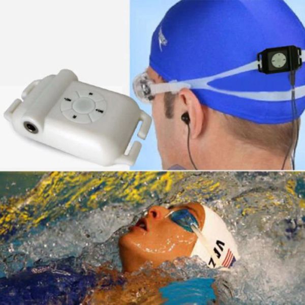 Les joueurs lecteur mp3 IPX8 Capacité mp3 imperméable Capacité de natation / courir / surf / Sports MP3 Player Music Player Mini lecteur mp3