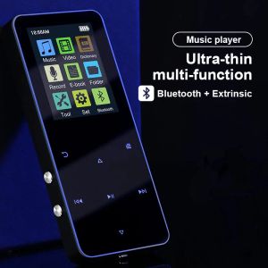 Reproductores Reproductor de MP3 con altavoz compatible con Bluetooth Pantalla táctil incorporada 8GB 16GB HiFi Mini Walkman portátil con radio FM Grabación