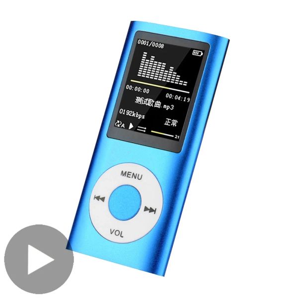 Players Mr MP 3 4 MP4 et lecteur MP3 avec écran Calone Music Record Mini Lecteur Video Hifi FM Radio Portable HiFi Audio Flac Sport