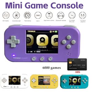 Joueurs New Portable Trimui Smart Mini Gatch Handheld Game Console Open Source Support WiFi Pocket Retro Video Games Consoles Player Kids Gift