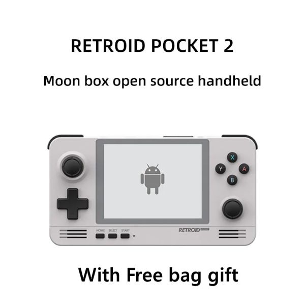 Jugadores Nuevo Retroid Pocket 2 Consola de juegos retro Pantalla IPS de 3,5 pulgadas Android Pandora Sistema dual Conmutación 3D Wifi Reproductor de juegos portátil