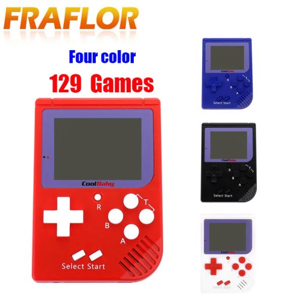 Players Nostalgic Player Portable Mini Video Gaming Joueurs Handheld Game Player Breetin 129 Console de jeu vidéo classique Meilleur cadeau